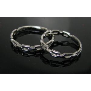 K10 地金 鎖 チェーンモチーフ リング 指輪 : ジュエリーラピネス