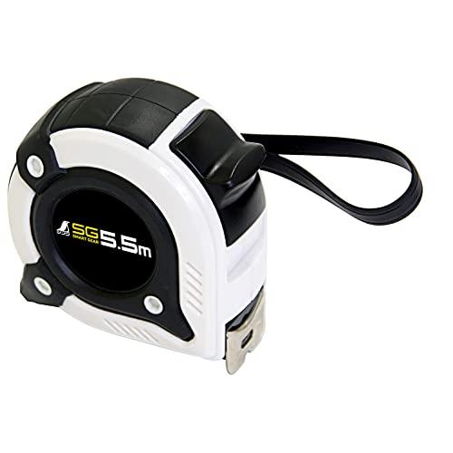 シンワ測定(Shinwa Sokutei) コンベックス スマートギア 尺相当目盛り付き 5.5m ...