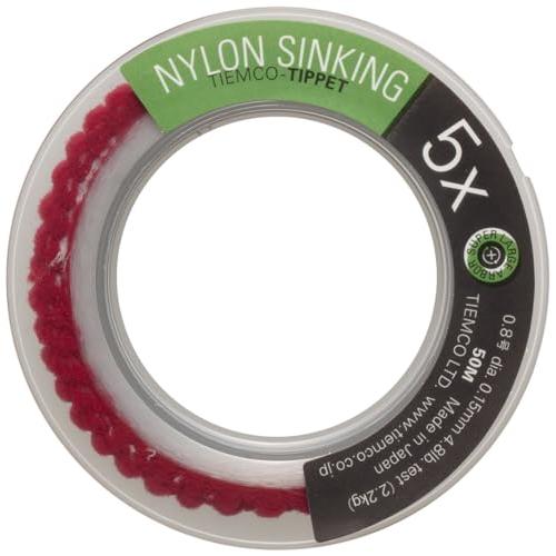 ティムコ(TIEMCO) ティペット シンキング ナイロン 50m 5X クリア