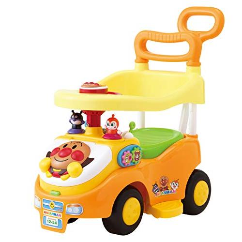 アガツマ(AGATSUMA)　アンパンマン よくばりビジーカー 押し棒+ガード付き （対象年齢:10...