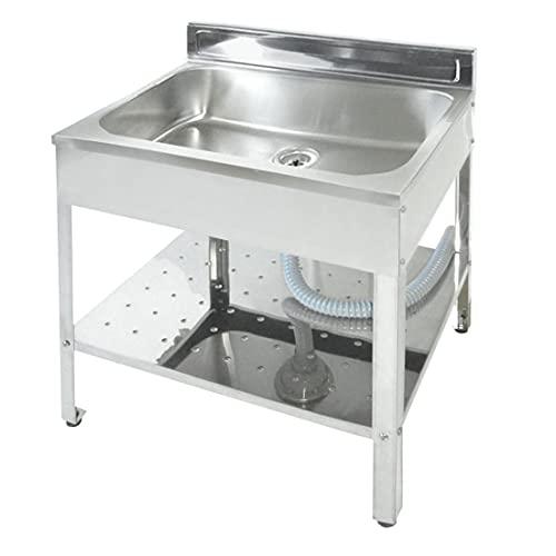 サンカ 錆びにくいステンレス製 シンクが深い 簡易流し台 屋外 アウトドア用 600 SK-0600...