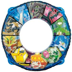 イガラシ ポケモン60cmウキワブルー（ロープ付き）膨らんだうきわの内周は約85〜90cm AHD-60B