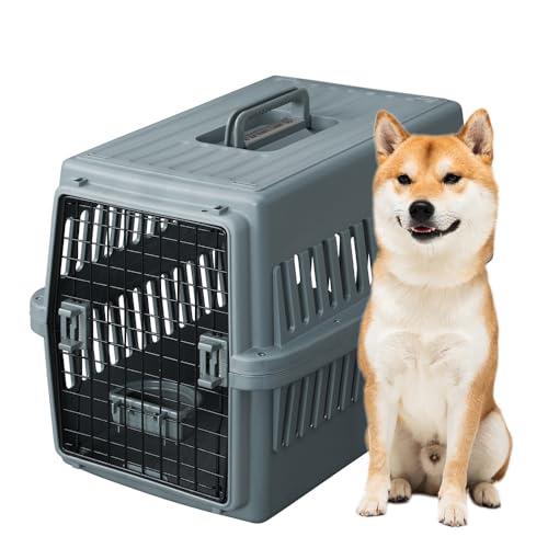 アイリスオーヤマ エアトラベルキャリー ATC-670 ダークグレー Mサイズ