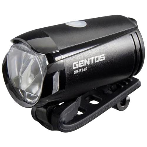 GENTOS(ジェントス) バイクライト USB充電式 明るさ210ルーメン/実用点灯2.5時間/防...