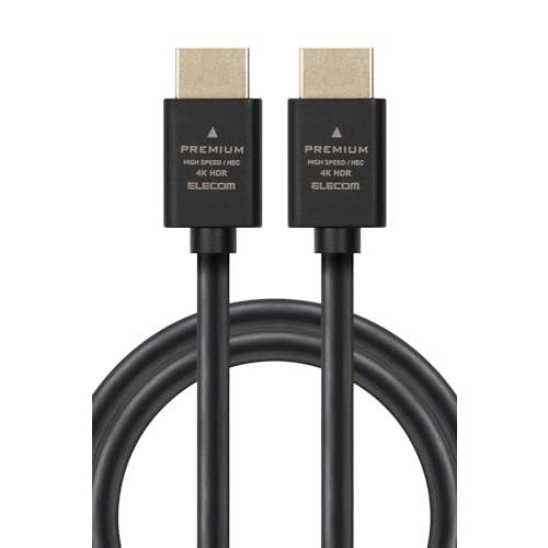 エレコム HDMI ケーブル 2m プレミアム 4K2K(60Hz) Premium HDMI(R)...