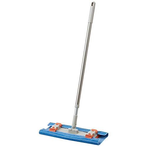 山崎産業 フロアワイパー コンドル ぞうきんとシートが使えるフローリングワイパー 抗菌 マイクロファ...