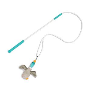 Outward Hound Tail Teaser Interactive Dog Wand Toy Teaser Dog Toy for Ex