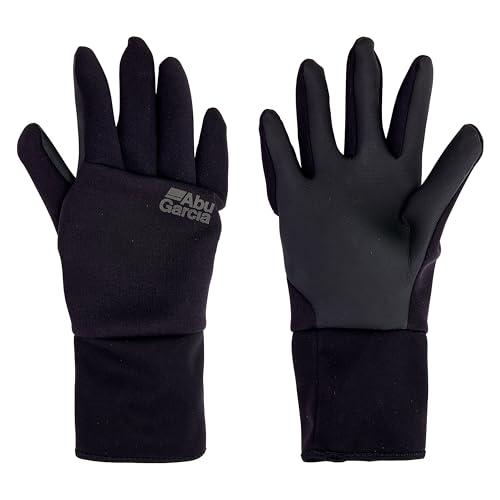 Abu Garcia (アブガルシア) ロングカフスフルフィンガーNPグローブ BLK Mサイズ 防...