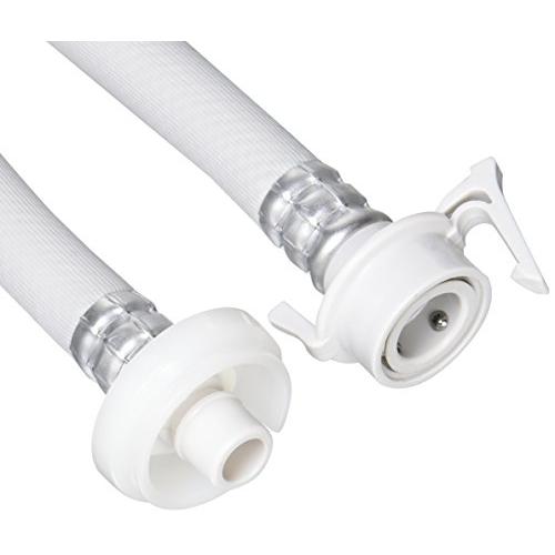 SANEI(サンエイ) 自動洗濯機給水延長ホース 1ｍ 給水ホースにつないで延長 ワンタッチ着脱 P...