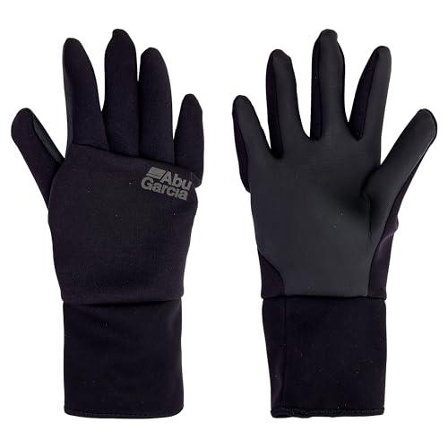 Abu Garcia (アブガルシア) ロングカフスフルフィンガーNPグローブ BLK Lサイズ 防...