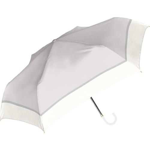 中谷 Parasol 婦人 折傘 手開き 晴雨兼用 UV ペール トライカラー 折 ダスティーパープ...