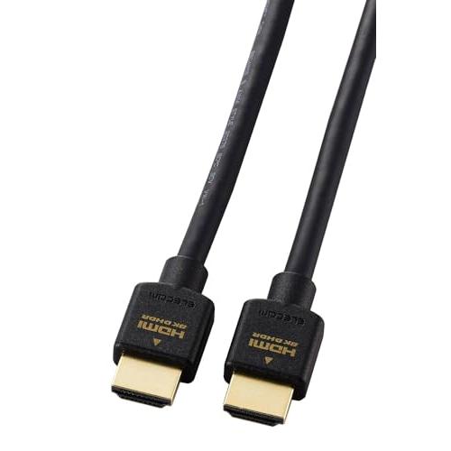 エレコム HDMI ケーブル 2m ウルトラハイスピード 8K/60Hz 4K/120Hz 48Gb...