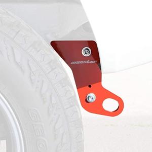 ハイブリッジファースト 牽引フック 左右セット JB64 JB74 ジムニー 楽天市場】【ジムニーJB64/74】牽引フックレッド：左前 : ハイ