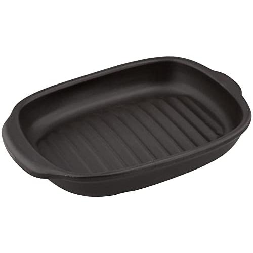 イシガキ産業 イシガキ グリルプレート 耐熱陶器 幅23.8cm×奥行17cm×高さ4cm 魚焼きグ...