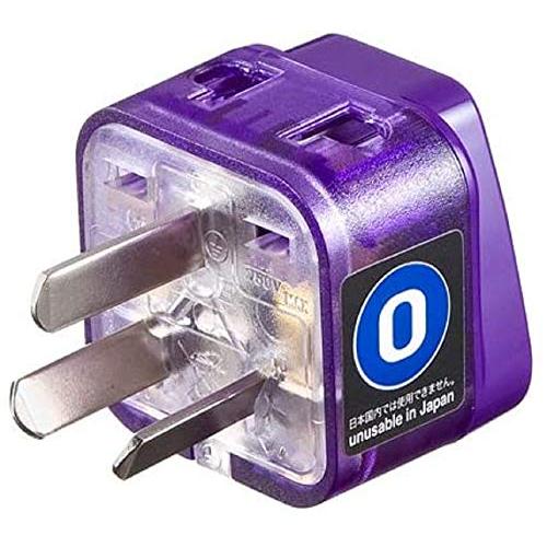 サンワサプライ(Sanwa Supply) 海外電源変換アダプタ エレプラグW-Oアース付き(オース...