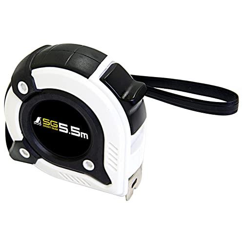 シンワ測定(Shinwa Sokutei) コンベックス スマートギア 尺相当目盛り付き 5.5m ...