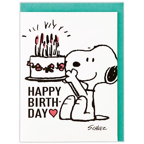 Hallmark(ホールマーク) ホールマーク スヌーピー グリーティングカード 立体お祝いのケーキ...