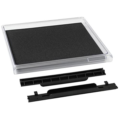 東洋リビング 防湿庫オプション 引出棚 L クリアー（レール：ブラック） OP-AD-D(L)-BK