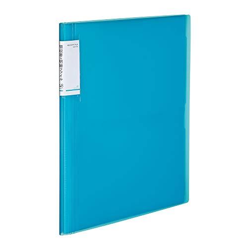 コクヨ(KOKUYO) ファイル 領収書・明細 ノビータ 固定式 A4 48ポケット ライトブルー ...