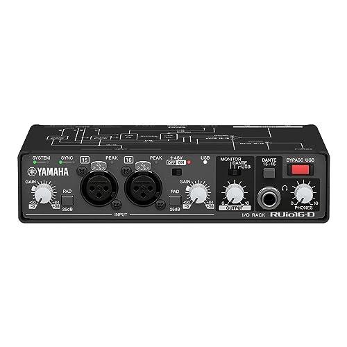 ヤマハ YAMAHA I/Oラック Dante対応 オーディオインターフェイス RUIO16-D