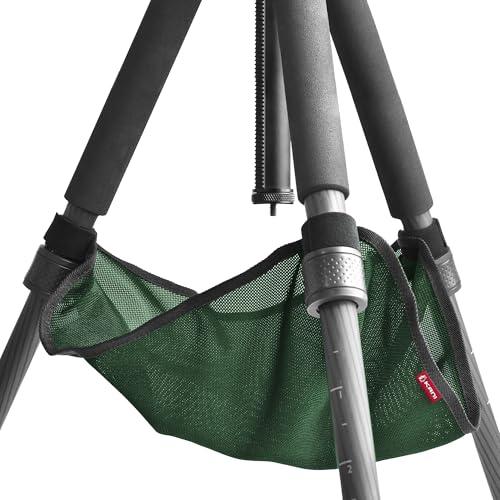 KANI 三脚アクセサリ ストーンバッグ メッシュ グリーン 大型・中型三脚用 脚ロック箇所吊下方式...