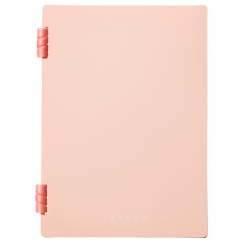 キングジム リングノート ラセーノ A5 やわらか らせんリング ピンク 9064-P