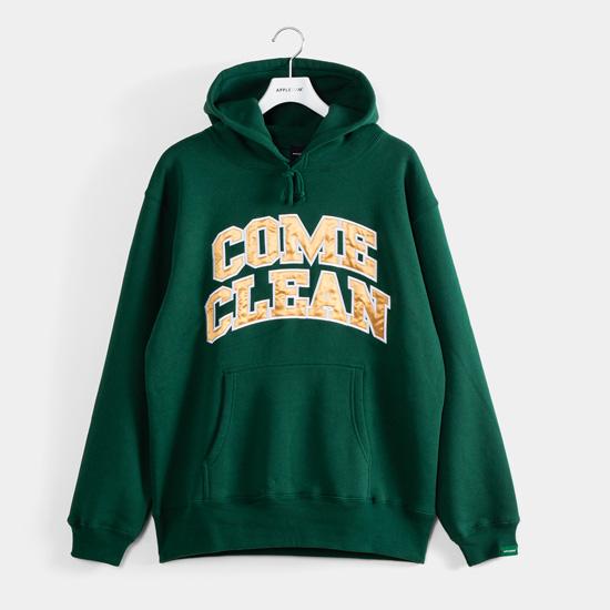 APPLEBUM &quot;COME CLEAN&quot; SWEAT PARKA GREEN グリーン アップルバ...