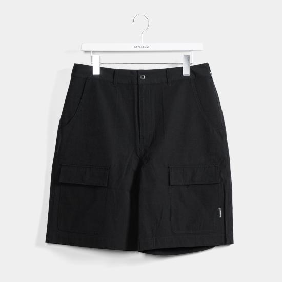 【PRICE DOWN】APPLEBUM アップルバム RELAX SHORTS BLACK ブラッ...