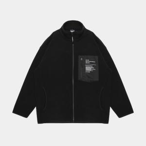 アップルバム　フリースフード　黒色 APPLEBUM（アップルバム） 新品 APPLEBUM Fleece Hood フリースフード