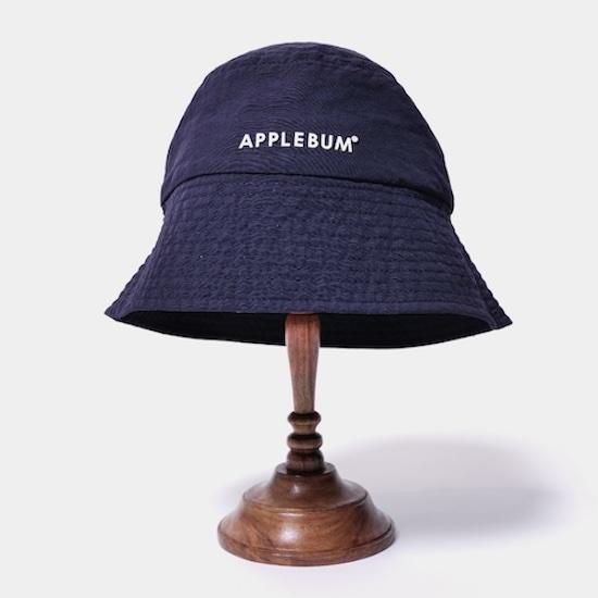 APPLEBUM アップルバム NYLON BUCKET HAT NAVY ネイビー