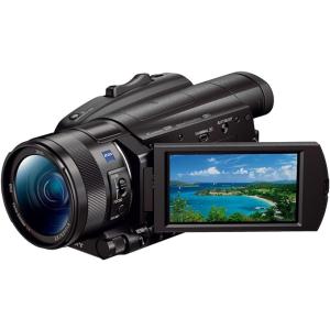 ソニー(SONY) 4K ビデオカメラ Handycam FDR-AX700 ブラック 光学ズーム1...