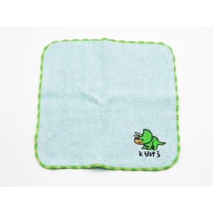 MINI TOWEL ミニタオル とりけらさん 綿100％ オリジナル ハンカチの商品画像