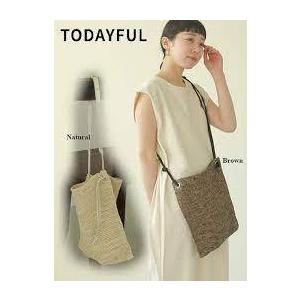 TODAYFUL (トゥデイフル）Raffia Shoulder Bag (2way) 21春夏