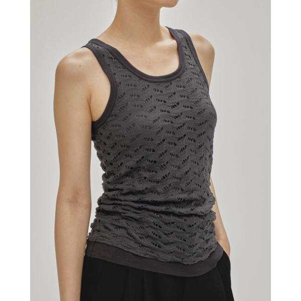 SALE TODAYFUL (トゥデイフル）Jacquard Sheer Tanktop 即日発送