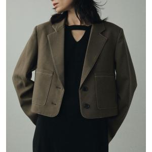 新品　anuke アンヌーク Collarless Over Jacket ànuke online store（アンヌーク） / Collarless Over