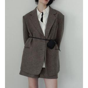 ANUKE (アンヌーク） Herringbone Wool Jacket 即日発送