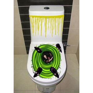 ウォール ステッカー おもしろ トイレ用品 の商品一覧 キッチン 日用品 文具 通販 Yahoo ショッピング