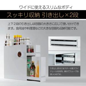 隠せる調味料ラック おしゃれ 調味料ラック キ...の詳細画像5