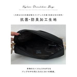 ショルダーバッグ レディース 軽い ナイロン ...の詳細画像5