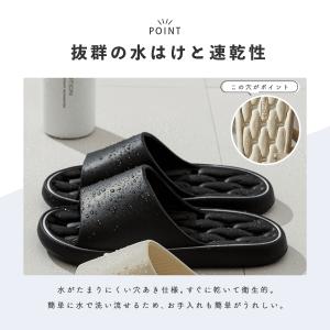 スリッパ ベランダ サンダル 穴あき 軽量 シ...の詳細画像5