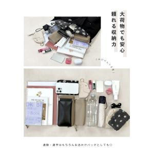 トートバッグ レディース ギャザー ナイロン ...の詳細画像3