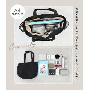 トートバッグ レディース a4 ナイロン 軽量...の詳細画像3