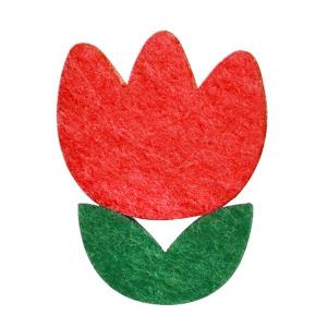 フラワー 花 ワッペン フェルト アイロン ア...の詳細画像1