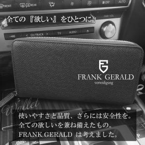 長財布 メンズ 本革 YKK ラウンドファスナ...の詳細画像1