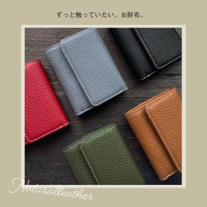 ミニ財布 本革 レディース メンズ 小さめ 三...の詳細画像1