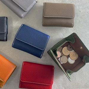 ミニ財布 本革 レディース メンズ 小さめ 三...の詳細画像2