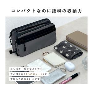 ショルダーバッグ サコッシュ 撥水 ナイロン ...の詳細画像5