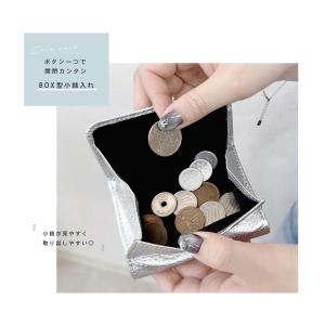 ミニ財布 レディース 本革 二つ折り コンパク...の詳細画像2