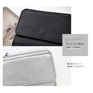 ミニ財布 レディース 本革 二つ折り コンパク...の詳細画像5