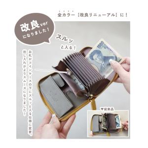 財布 レディース 二つ折り 本革 ミニ 小銭入...の詳細画像2